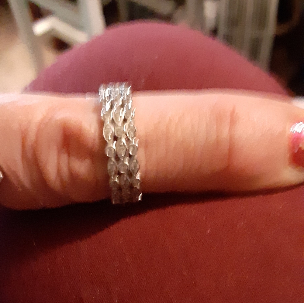 Sterling silver ring